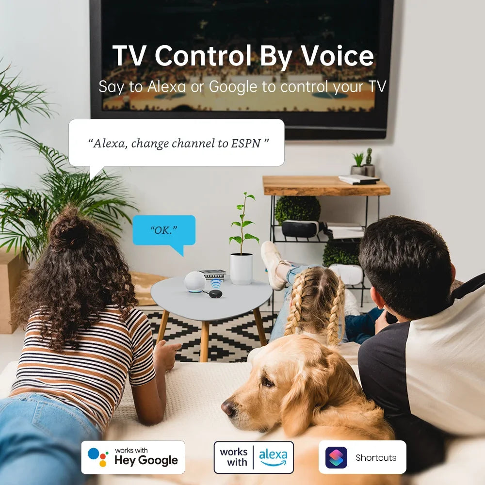 LinknLink eRemote IR Blaster for TV, Aircon, STB - Smart WiFi Universal Remote Control, Compatible with Home Assistant