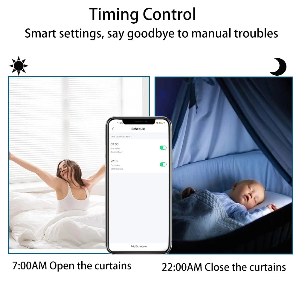 DC5V Wired Tuya Wifi Shutter Motor Blind Electric Smart Curtains For Roller Curtain Suitable For 20 25 28mm Blind Tube Alexa