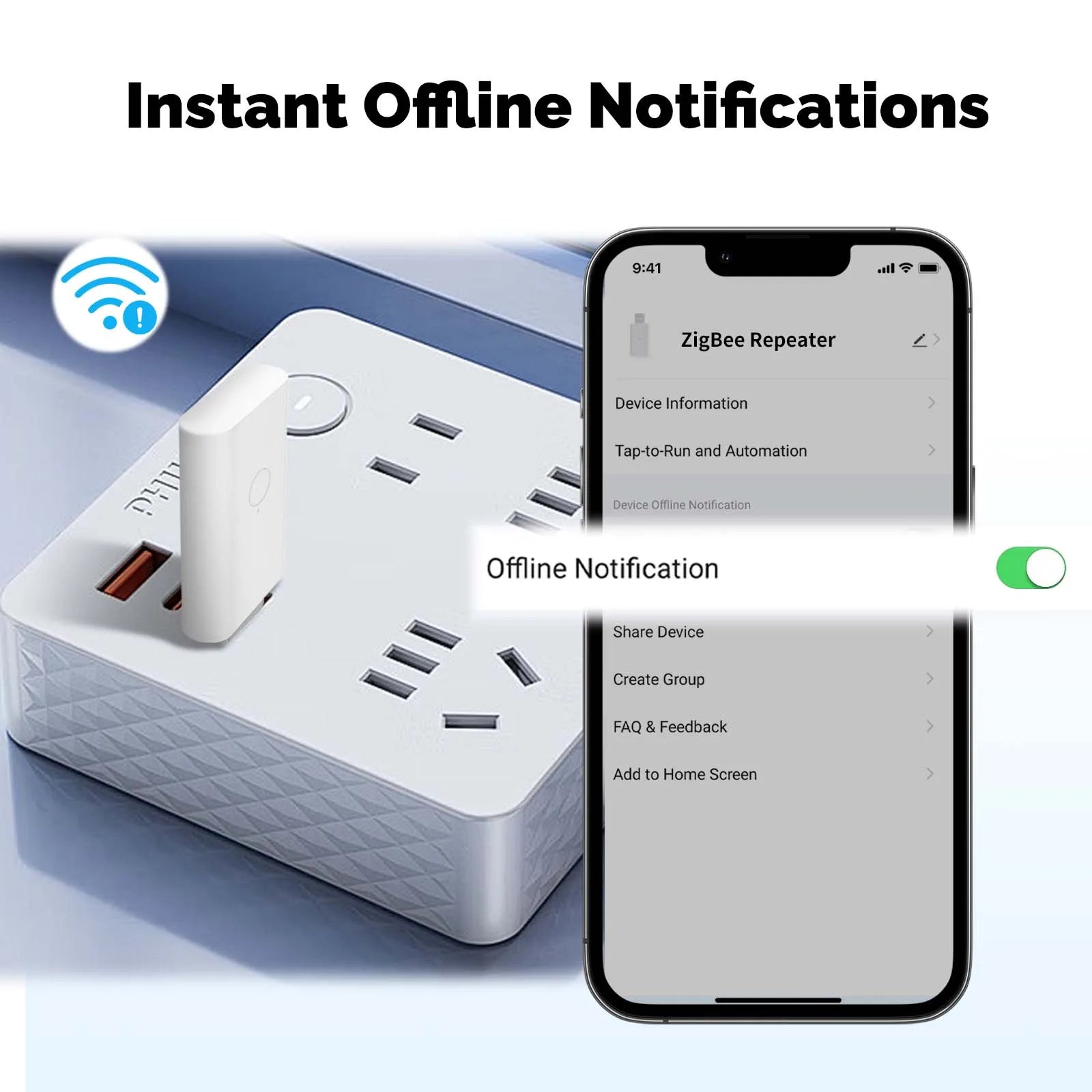 MOES Tuya ZigBee3.0 Signal Repeater Amplifier USB Port Range Extender Smart Home Device Expand Wireless Work With ZigBee Gateway
