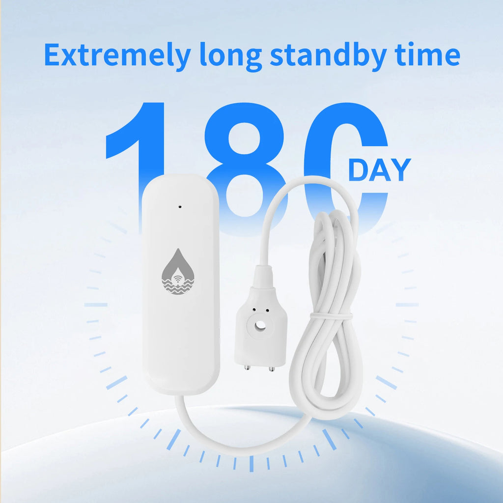WIFI/Zigbee Water Level Leak Detector Alarm Sensor Smart Home Security System Protection Tuya APP Remote Control