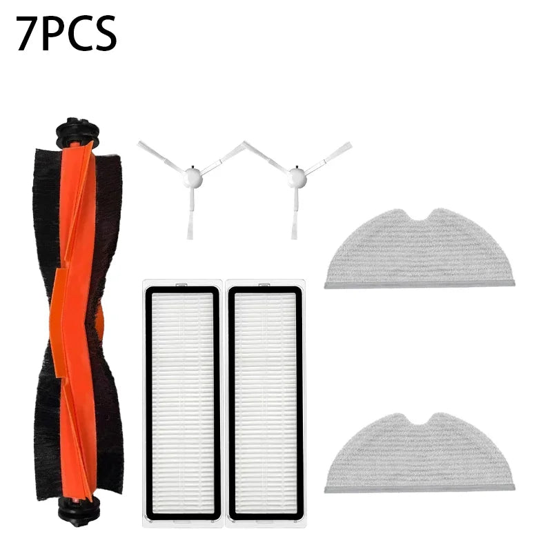 Accessories Kit For Xiaomi 1C/2C/1T Dreame F9, Mijia 1C STYTJ01ZHM Detachable Main Brush Vacuum Cleaner,  Main Brush, Filter, Si