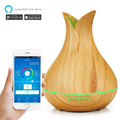 WiFi Smart 550ML Electric Aroma Diffuser Essential Oil Diffuser Air Humidifier Ultrasonic Remote Control Mist Maker Home