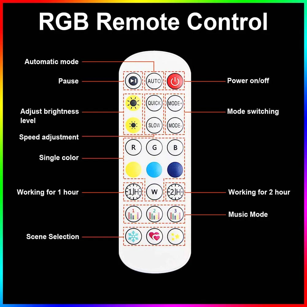 Smart RGB Honeycomb Hexagonal LED Lights with Music Function for Mobile Remote Control, Suitable for Gaming and Esports Rooms