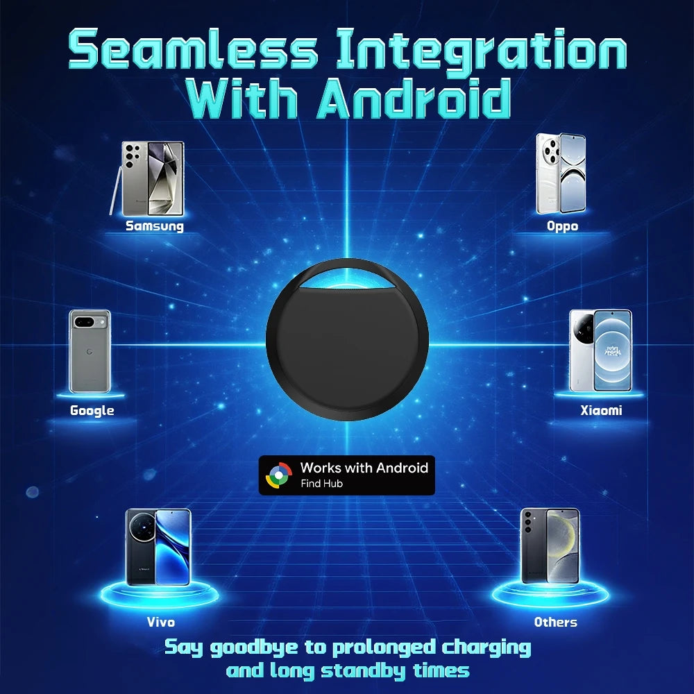 Beyond Bluetooth Range Tracking Tracker Long-Distance Finder For Android Google's Find Hub Keys Smart Tag for Pixel Motorola GMS