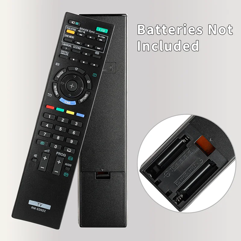 RM-ED022 For Sony Remote Control Replacement, For Sony TV KDL-22BX200 KDL-22EX302 KDL-26EX302 KDL-32BX300 KDL-32BX400