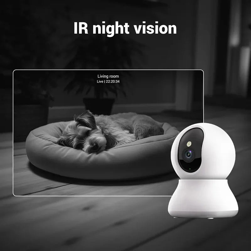 1080P  Smart Mini WiFi IP Camera Indoor Wireless Surveillance Auto Tracking Of Human Home Security CCTV Baby Pet Monitor
