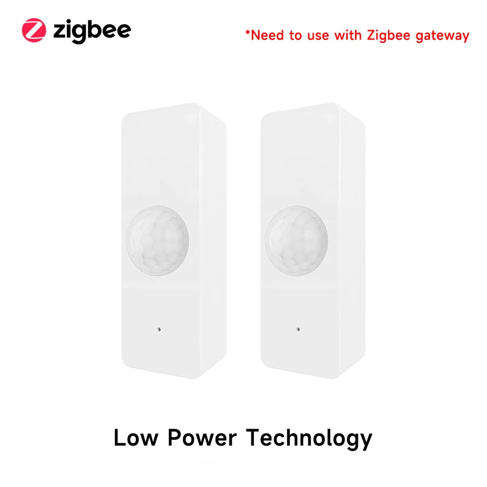 Tuya Smart Home WiFi Zigbee PIR Motion Sensor Infrared Detector Security Alarm APP Notification Works With Alexa Google