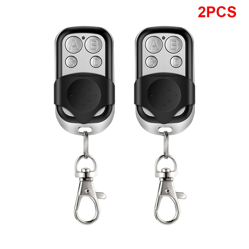 Universal 4 Buttons Garage Door Opener Remote Control 433MHZ Clone Fixed Learning Rolling Code Duplicator Garage