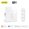 LoraTap Tuya Roller Shutter Touch Panel Switch Smart Life App Remote Progress Bar Settings Voice Control via Google Home Alexa
