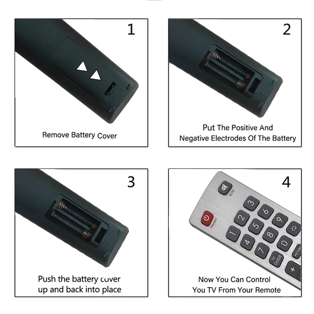 Replacement for the new SHW/RMC/0115 SHWRMC0115 Remote Control for Sharp Aquos 3D HD Smart TV with Netflix Youtube