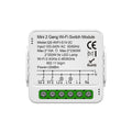 Tuya Smart WiFi Switch 1/2/3 Gang Smart Home Light Switch Breaker Neutral Wire Required Remote App Timer Work with Alexa Google