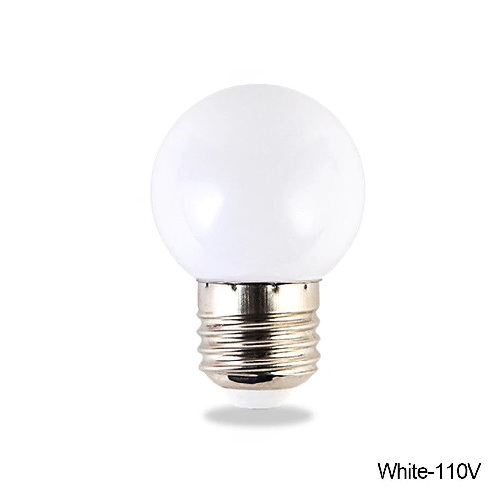 E27 LED Bulb Colorful Energy Saving Bulb 3W 110V 220V Holiday Christmas Decoration Bulb Stage Show Bulb Home Decoration Lighting