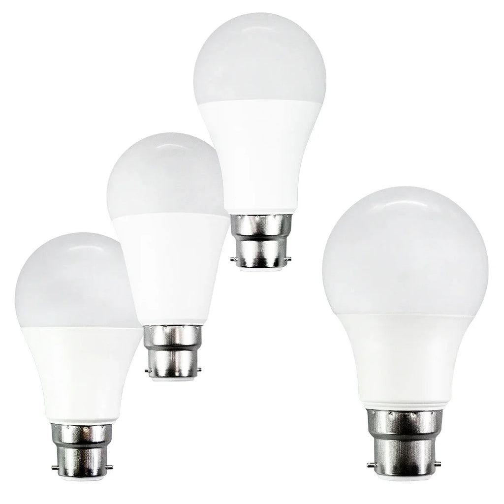 4PCS LED Bulb B22 Lamps 80-100LM/W 3W 8W 9W 12W 15W 18W 24W AC 220V 240V Lampada Light Bulbs LivingRoom Home Indoor LED Bombilla