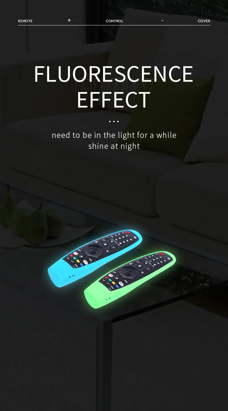 Silicone Remote Contrl Cover for AN-MR18BA AN-MR19BA MR20GA AN-MR650A TV Controller for LG Smart TV with Voice