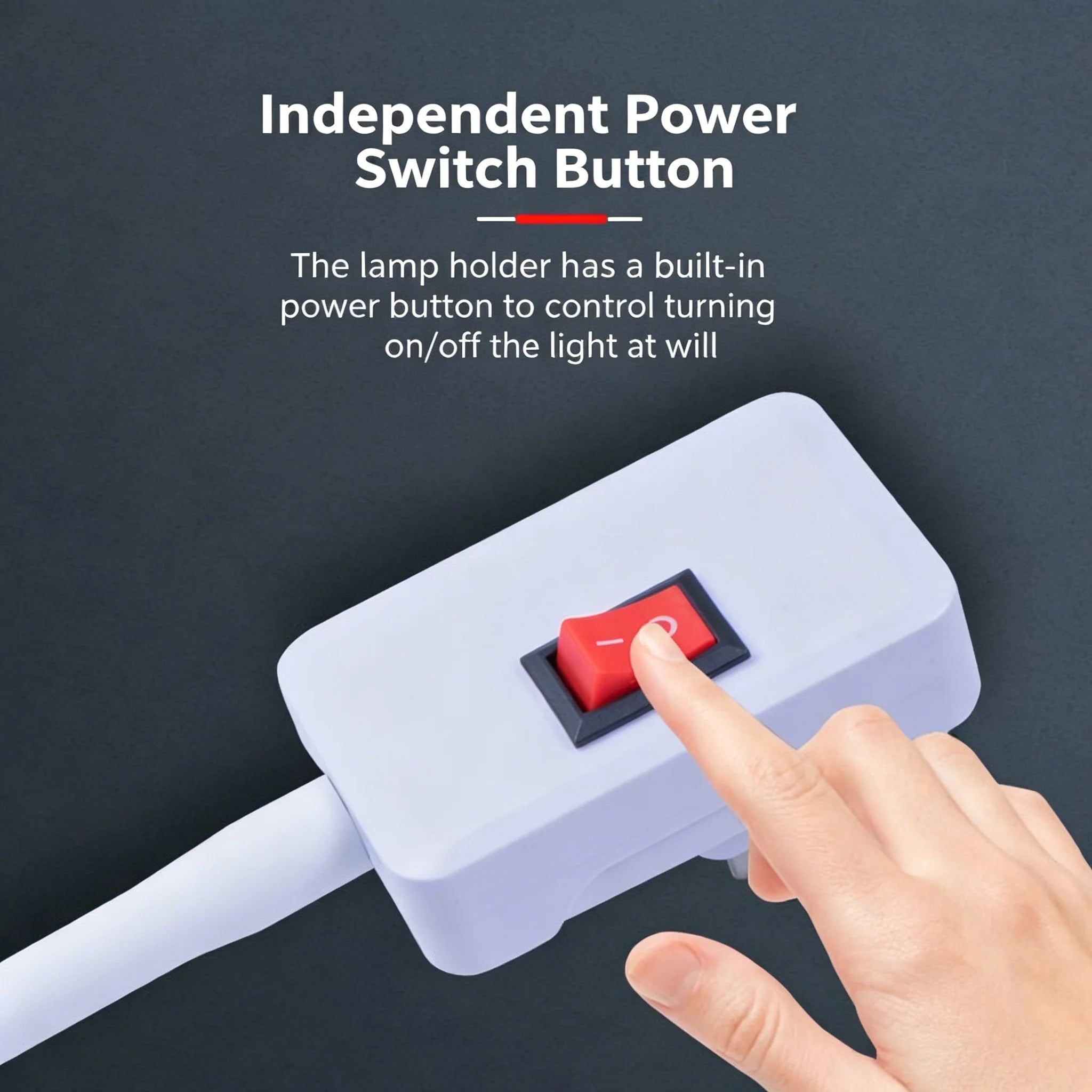 Plug-in LED Night Light With Switch Super Bright Energy Saving Socket Lamp Bedroom Bedside Wall Home Indoor Lighting