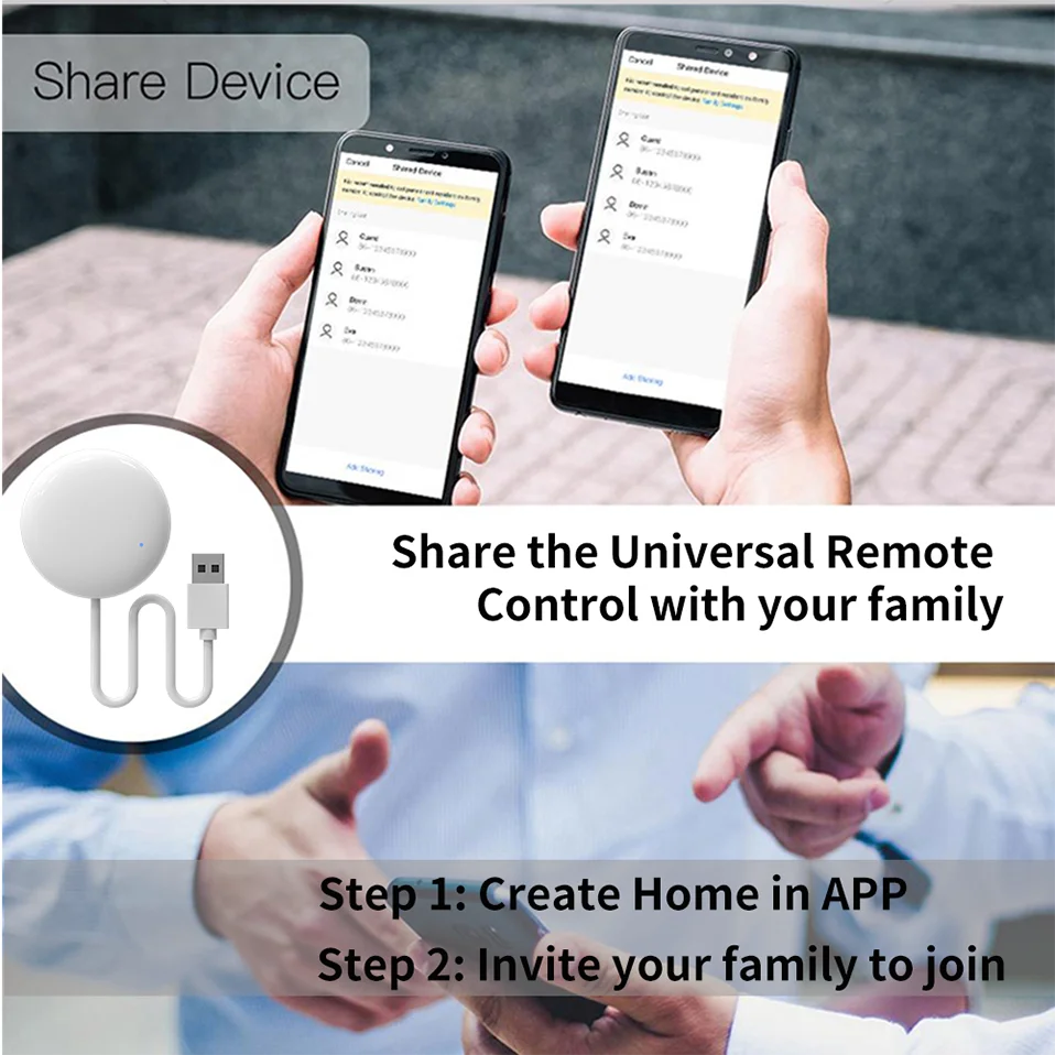 Tuya WiFi IR Remote Control Smart Universal for TV Air Conditioner Alexa Remote Control Work with Google Home Yandex Google