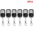 Universal 4 Buttons Garage Door Opener Remote Control 433MHZ Clone Fixed Learning Rolling Code Duplicator Garage