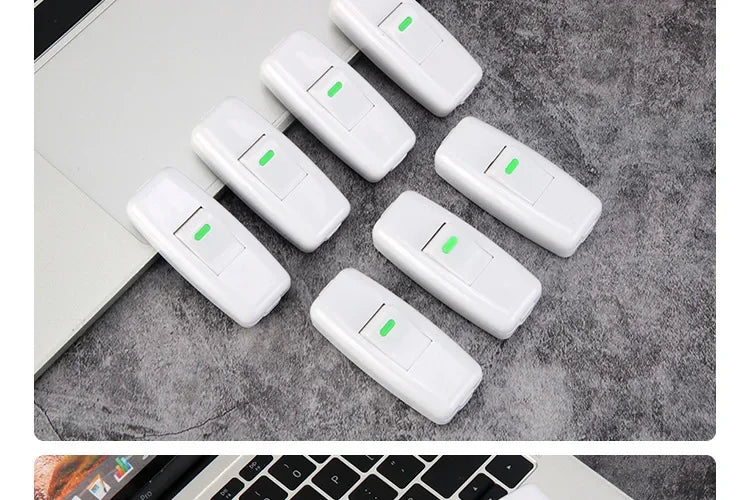 Boat Shape Switch Home Light Switches Classic White Inline On/Off Table Lamp Switches Wires Cable Switches Electrical Accessorie