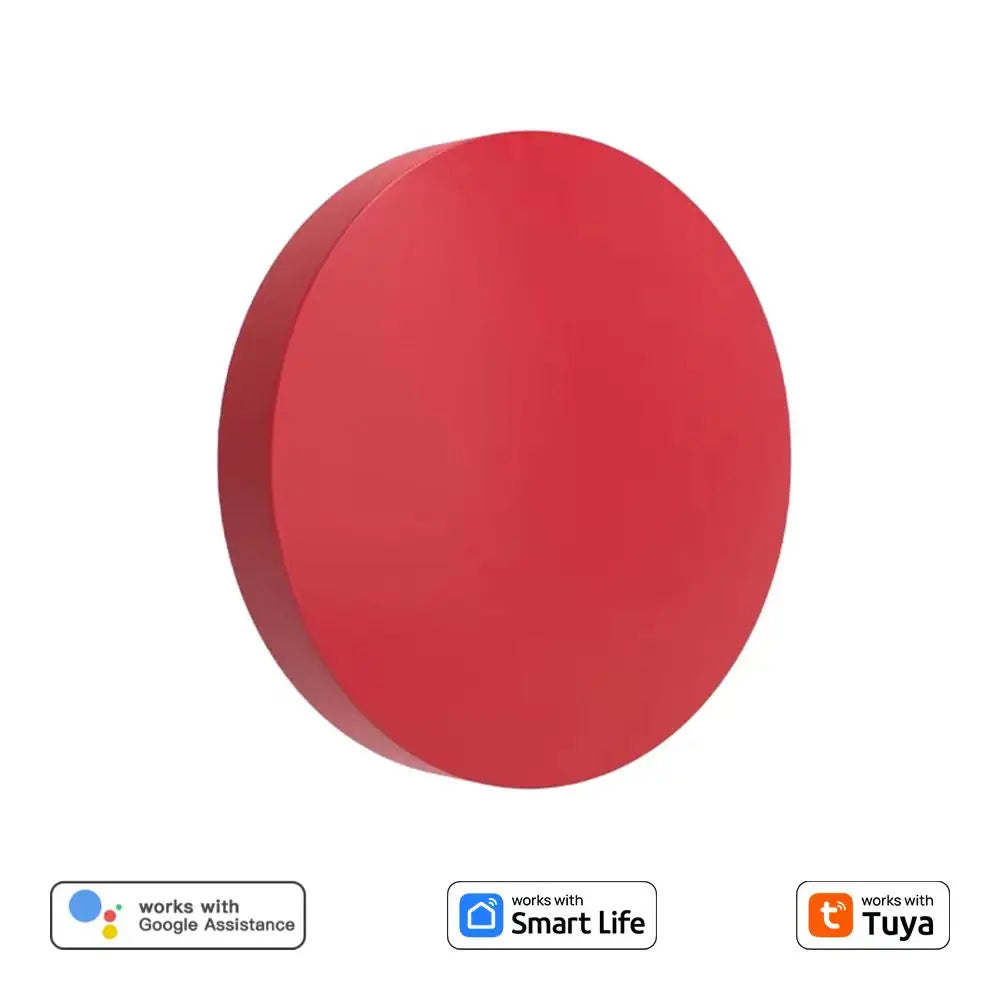Smart Button Scene Switch 3-Actions Wireless Button Zigbee Smart Life App Remote Control For Google/Alexa Wait Voice Home Office
