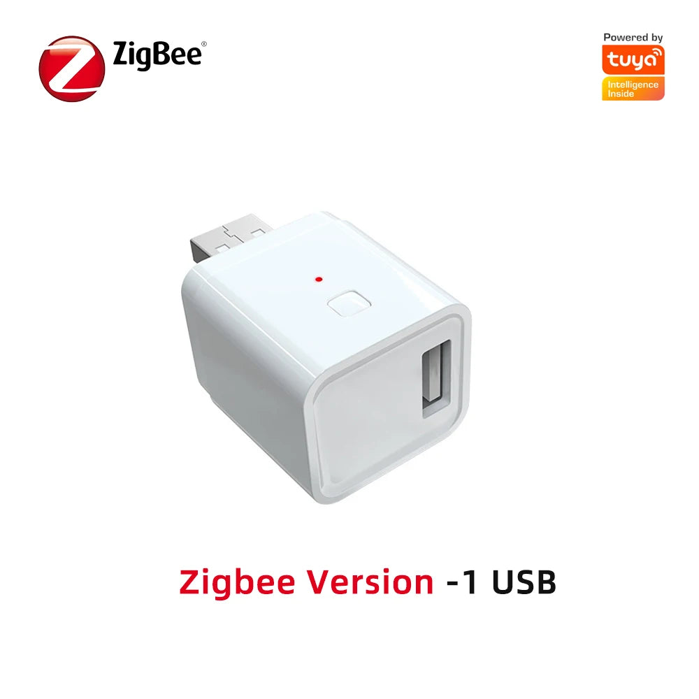 Tuya WiFi/Zigbee Smart USB Adapter Plug 1/2/3 Gang Smartlife APP Timing DIY ON/OFF Controller Works with Alexa Google Home