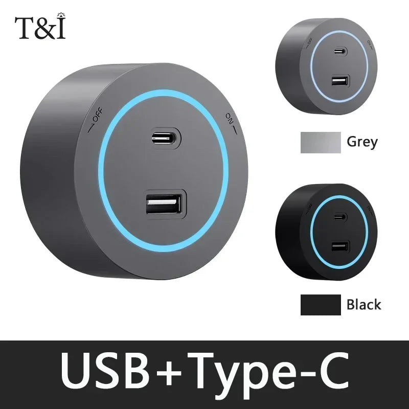 Power Track Socket Home Appliances Pop Electric Plug Adapter UK US EU Standard Wall Socket With Usb Embeded And Surface
