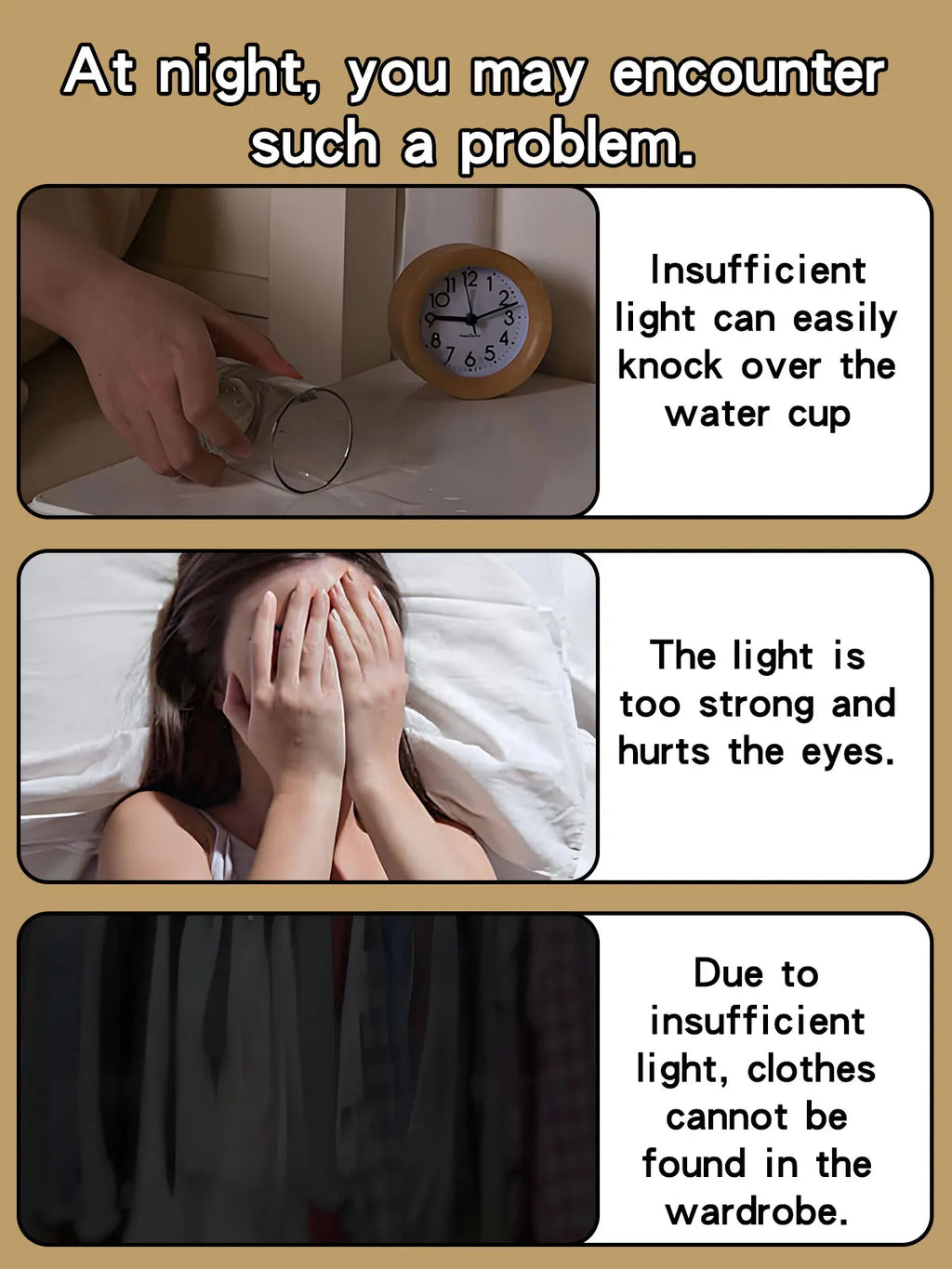 LED Night Light Smart Human Body Sensor with Digital Sensor Head Magnetic Suction Wireless-Use Eye Protect Night Lamp