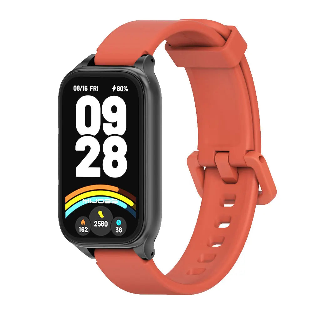 Strap for xiaomi Mi band 9 Active Bracelet Global Version Silicone Waterproof Wristband Mi Smart Band 9 Active Strap