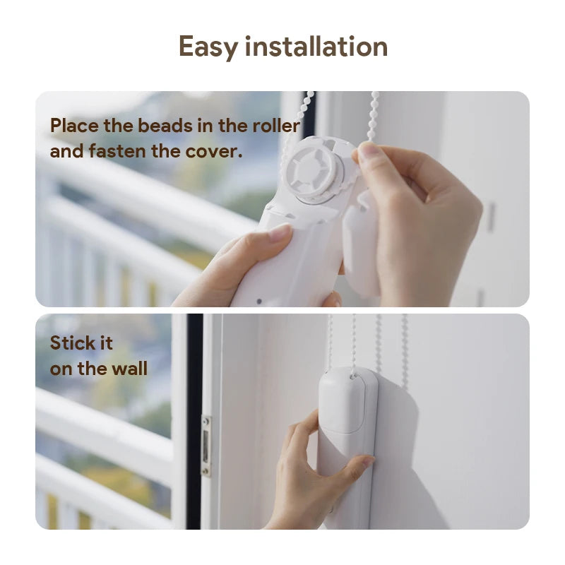 Tuya Roller Blind Robot Rechargable Automatic Curtain Motorised Shutter Opener Support Alexa Google Assistant Siri Voice Control