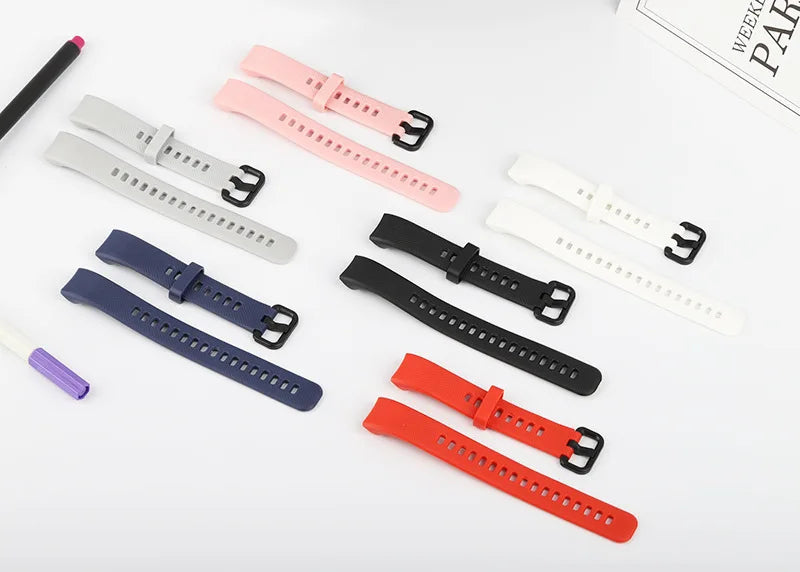 Silicone Wrist Strap For Honor Band 4 5 Smart Accessories Replacement Wristbands Strap For Honor Band 5 Bracelet