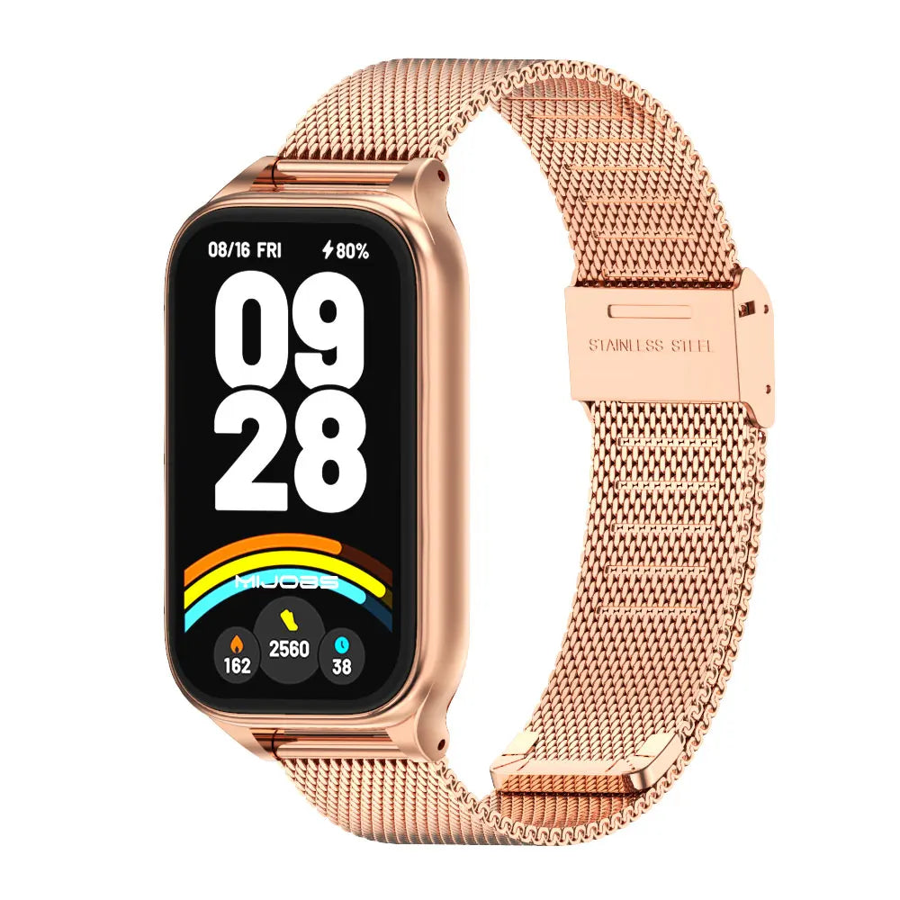 Strap for xiaomi Mi band 9 Active Bracelet Global Version Silicone Waterproof Wristband Mi Smart Band 9 Active Strap