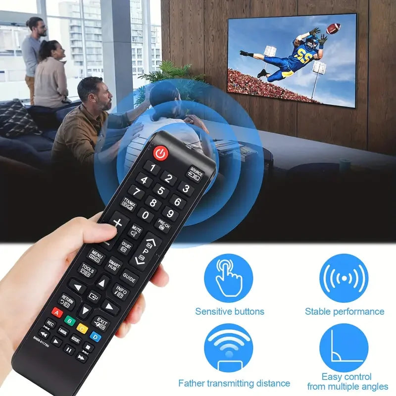 TV Remote Control For Samsung, BN59-01175N TV Remote Control Compatible With Samsung TV Model Samsung LCD TV UE40H6470SSXZG