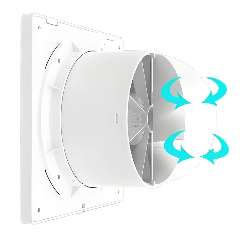 220V 4/6/7inch 110/150/180mm silence Ventilating Strong Exhaust Extractor Fan for Window Wall Bathroom Toilet Kitchen Mounted