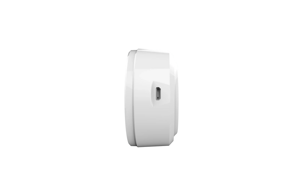 ONENUO Tuya Zigbee Smart Siren Alarm For Home Security with Strobe Alerts Support USB Cable Power and Built-in Battery
