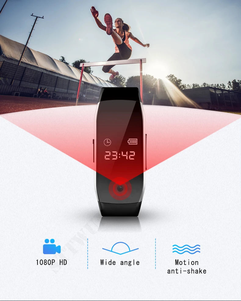 Mini Camera Smart Watch Voice video Recorder 1080P HD DV Professional digital Wireless Cam for Business/Home/Office/Sport