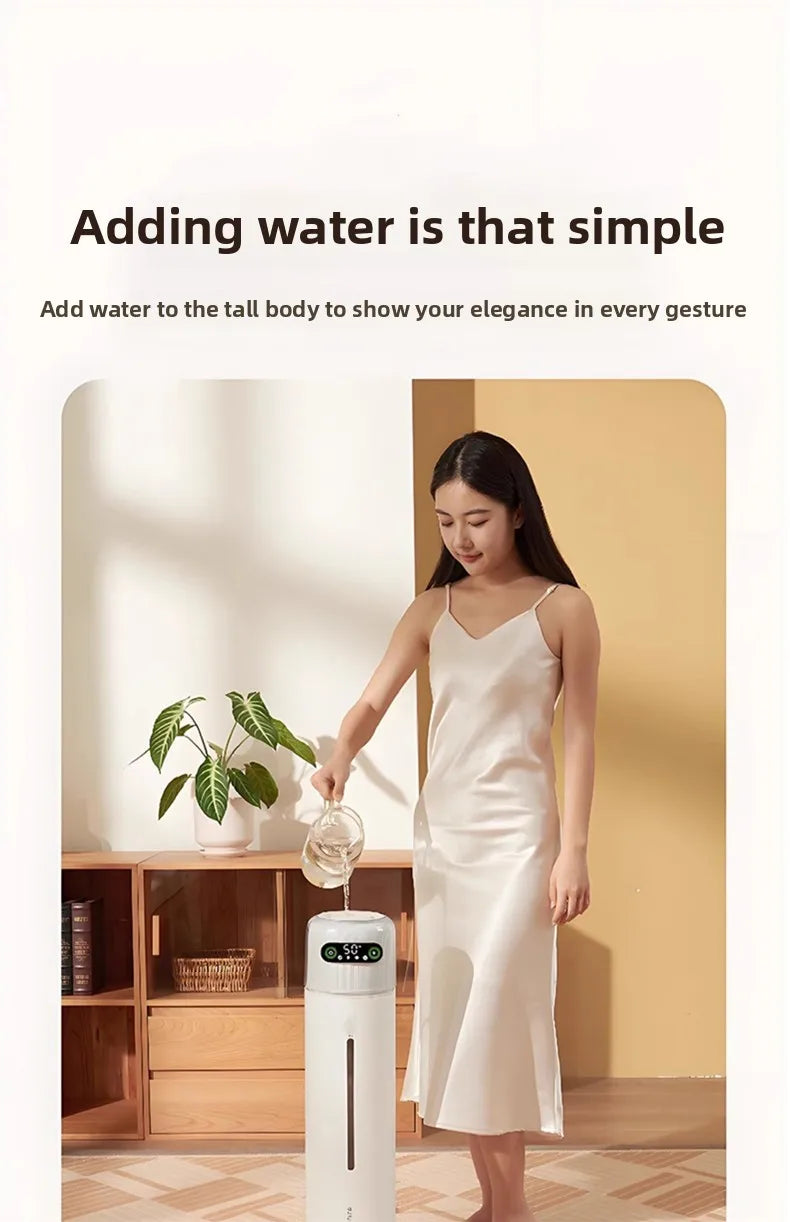 10L Smart Humidifier for Home Ultra-Quiet, Auto Shut-Off Quiet Humidifier For Baby Nurse Suitable for Bedroom/Living Room/Office