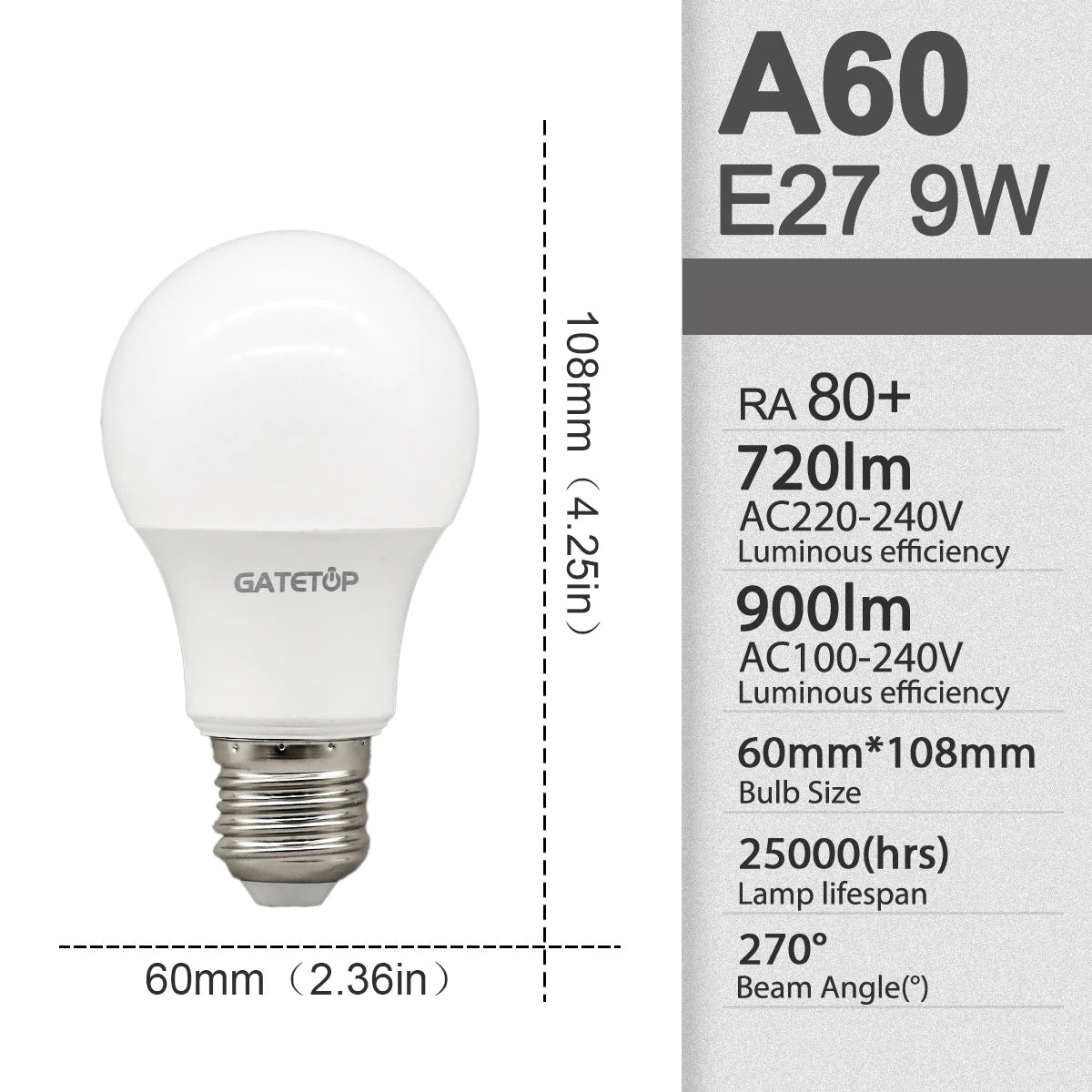 6pcs/lot LED bulb E27 AC 110V 220V 3W 8W 9W 12W 15W 18W 20W 24W LED lamp Saving Cold Warm White Bulbs for Home Light