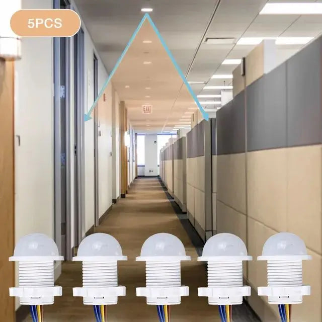 Infrared Body Sensor Switch PIR Sensor Detector Switch 110V 220V Motion Sensor Switch For Home Ceiling Lamp LED Lighting