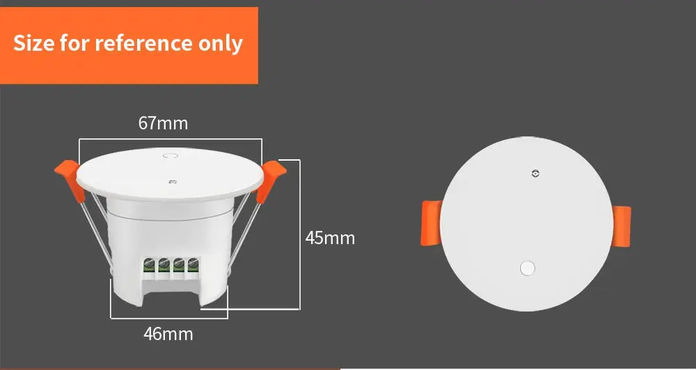 Tuya Zigbee Pir 24GHz Human Presence Sensor and Controller Millimeter Wave Smart Home Motion Sensor Luminance Smart On/Off