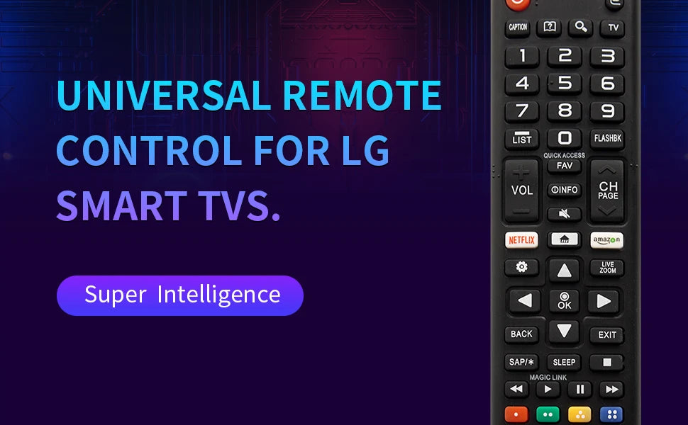 AKB75095307 Remote Replacement Control for LG LCD, LED,Smart TVs