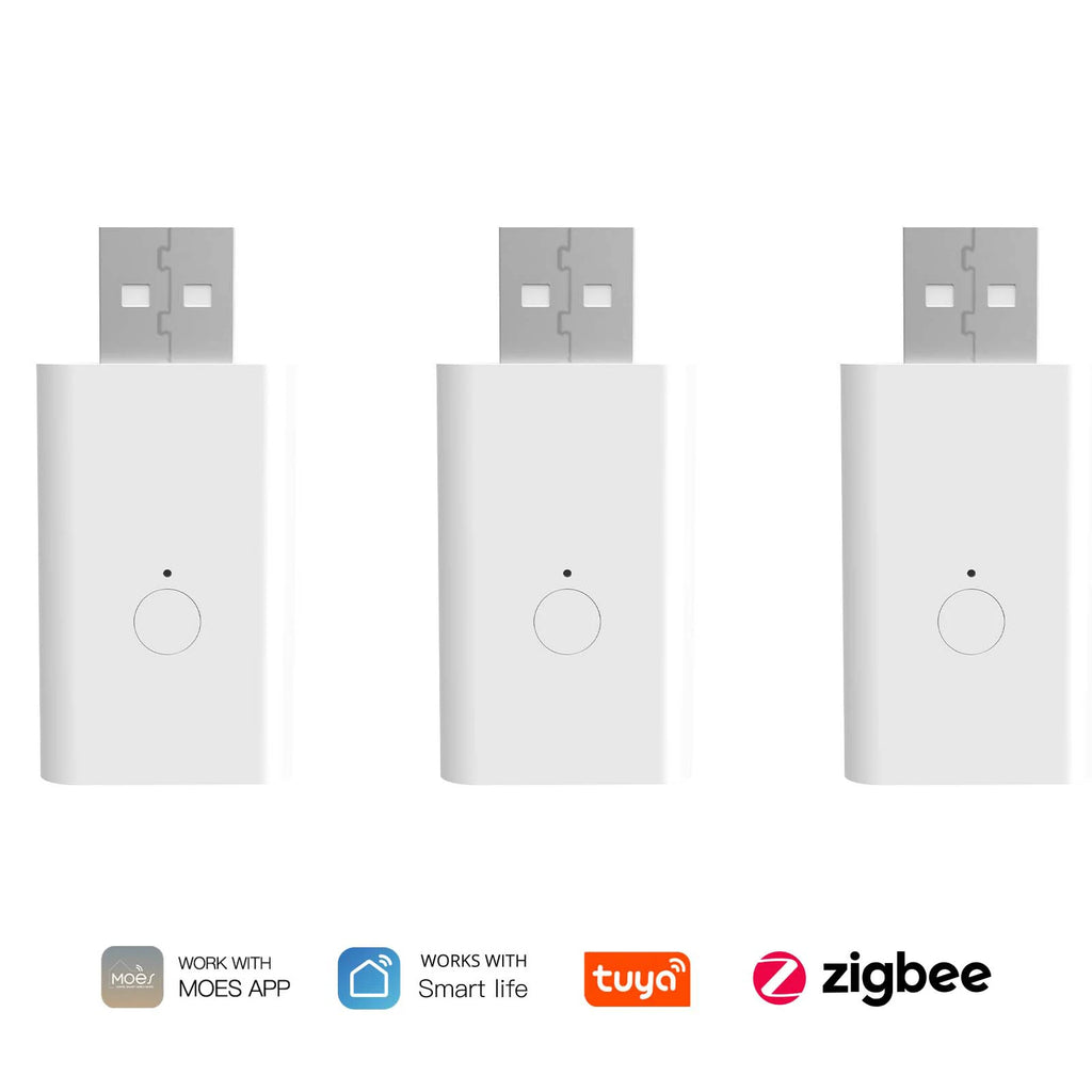 MOES Tuya ZigBee3.0 Signal Repeater Amplifier USB Port Range Extender Smart Home Device Expand Wireless Work With ZigBee Gateway
