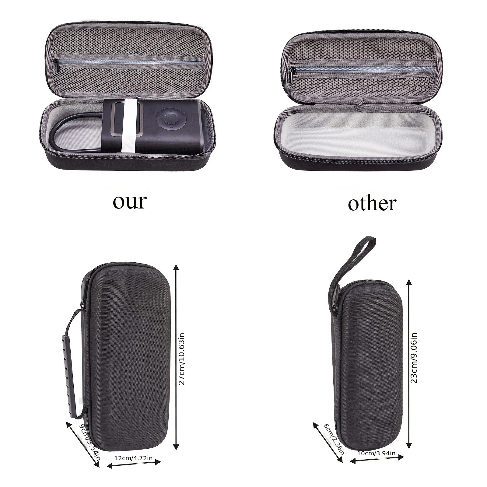 Hard EVA Protective Case for Xiaomi Mijia Car Air Pump Pro 2 Electric High Pressure Air Pump Protective Case Inflatable Box