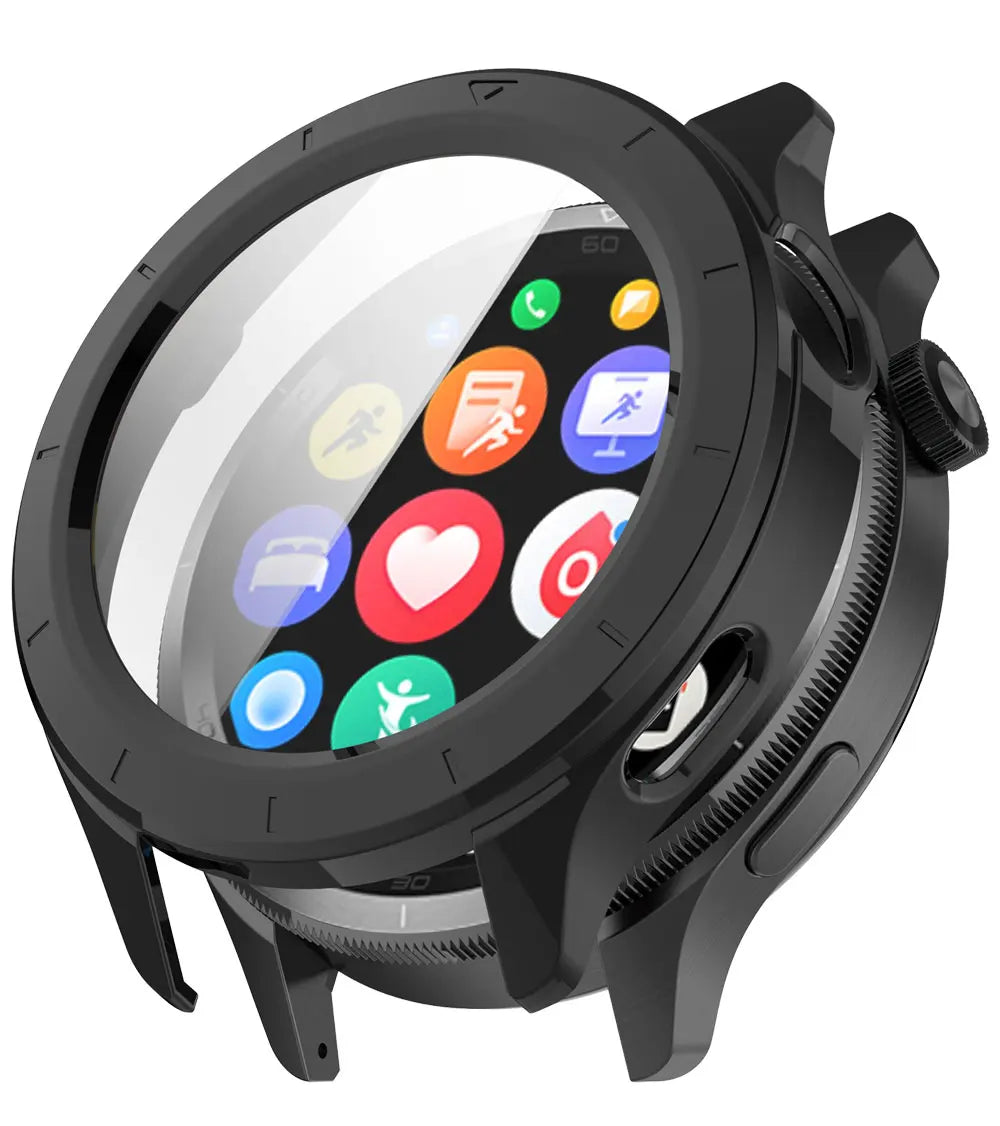 PC Case + Tempered Glass For Xiaomi Watch S4 Full Shell Screen Protector Bumper Cover For Xiaomi Watch S4 eSIM Smart Accessorie