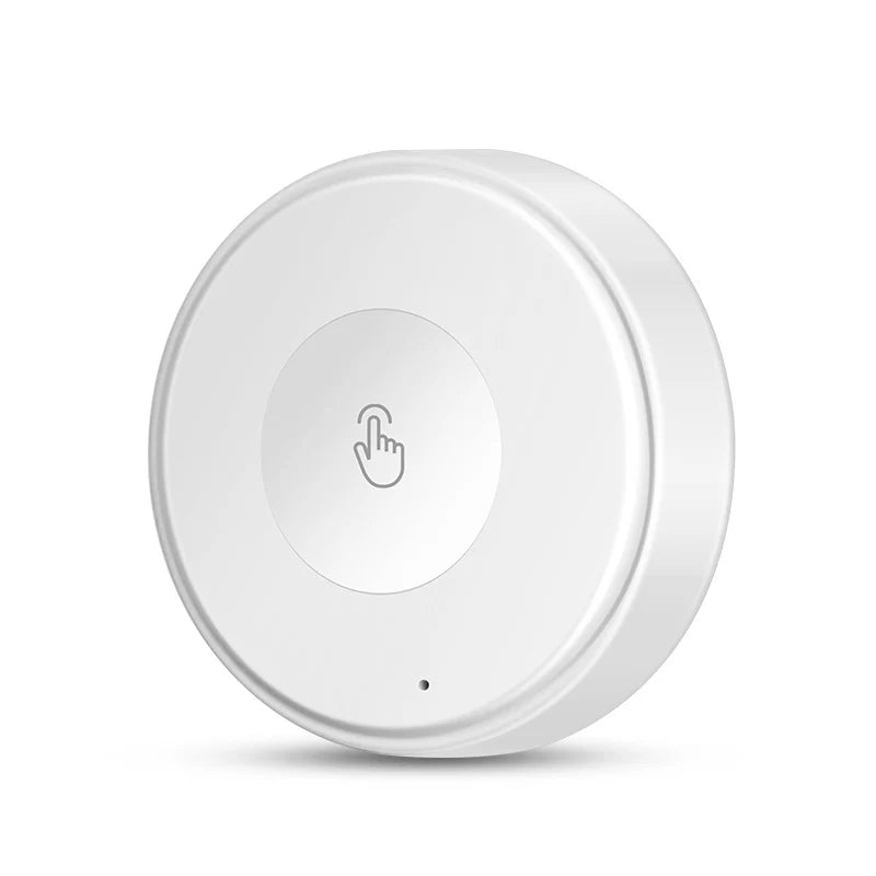 Smart Scene Switch Wireless Zigbee Tuya, Mini Remote Control for Smart Life, Create 3 Scenes, Perfect for Bedroom Kitchen