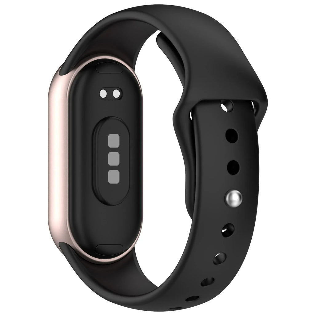 Soft Silicone Strap for Xiaomi Mi Band 10 9 8 NFC Smart Watch Sport Replaceable Bracelet Correa for Mi Band 10 Breathable Strap