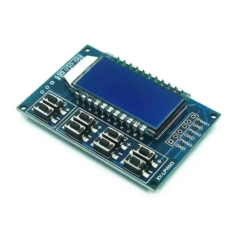 1-10pcs PWM Signal Generator Pulse Frequency Duty Cycle Adjustable Module LCD Display 1Hz-150Khz 3.3V-30V PWM Board Module
