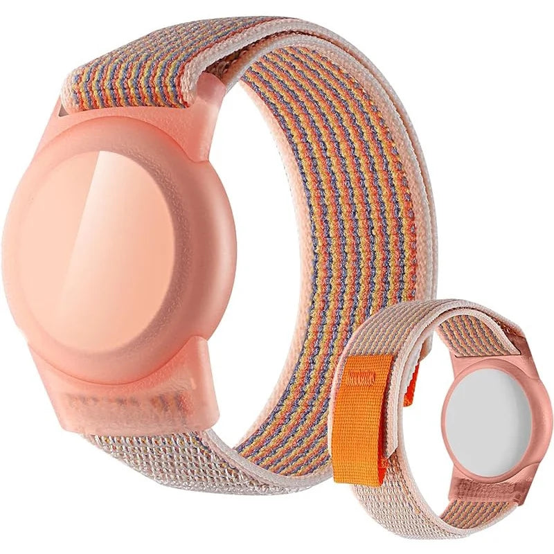 Waterproof AirTag Bracelet for Kids, Hidden Silicone Wristband for AirTag,Secure Holder Strap Band for Child Toddler Protection