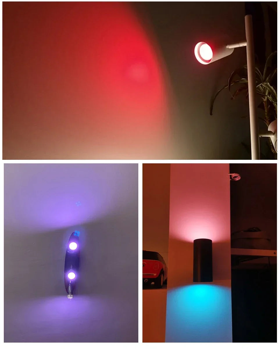 5W 7W 9W 220V 110V Tuya Smart WiFi GU10 LED Bulb Spotlight Alexa Lamp RGBCW Smart Life APP Control Works With Alexa Google Home