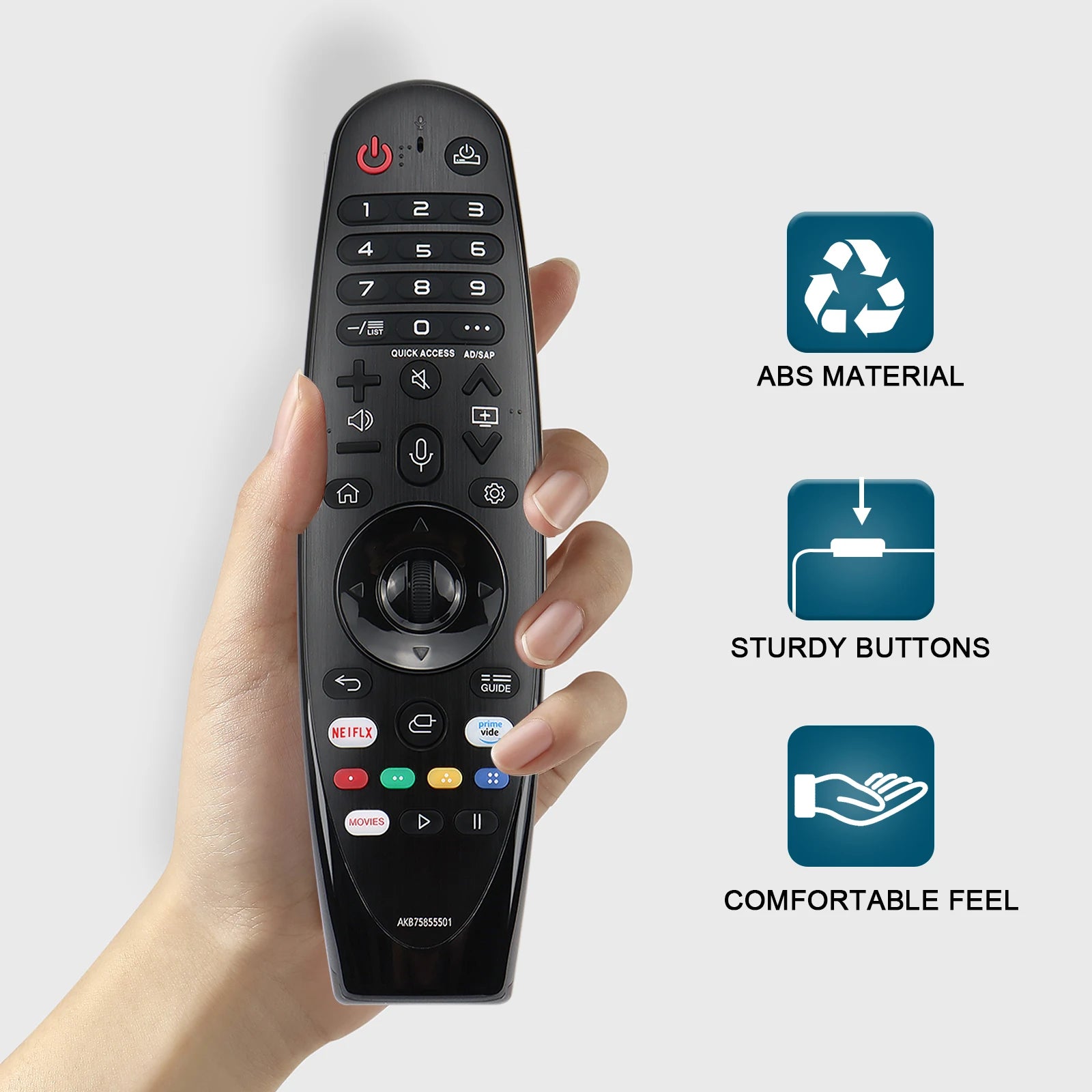 Universal Remote Control for Lg Smart Tv Magic Remoteno Voice Function No Pointer Function Compatible with All Models for Lg Tv