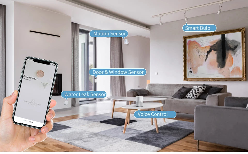 Tuya Smart Multi Mode Gateway / Bluetooth Gateway Hub Bridge Smart Home Control Smart Life APP Alexa Google Home Voice Control