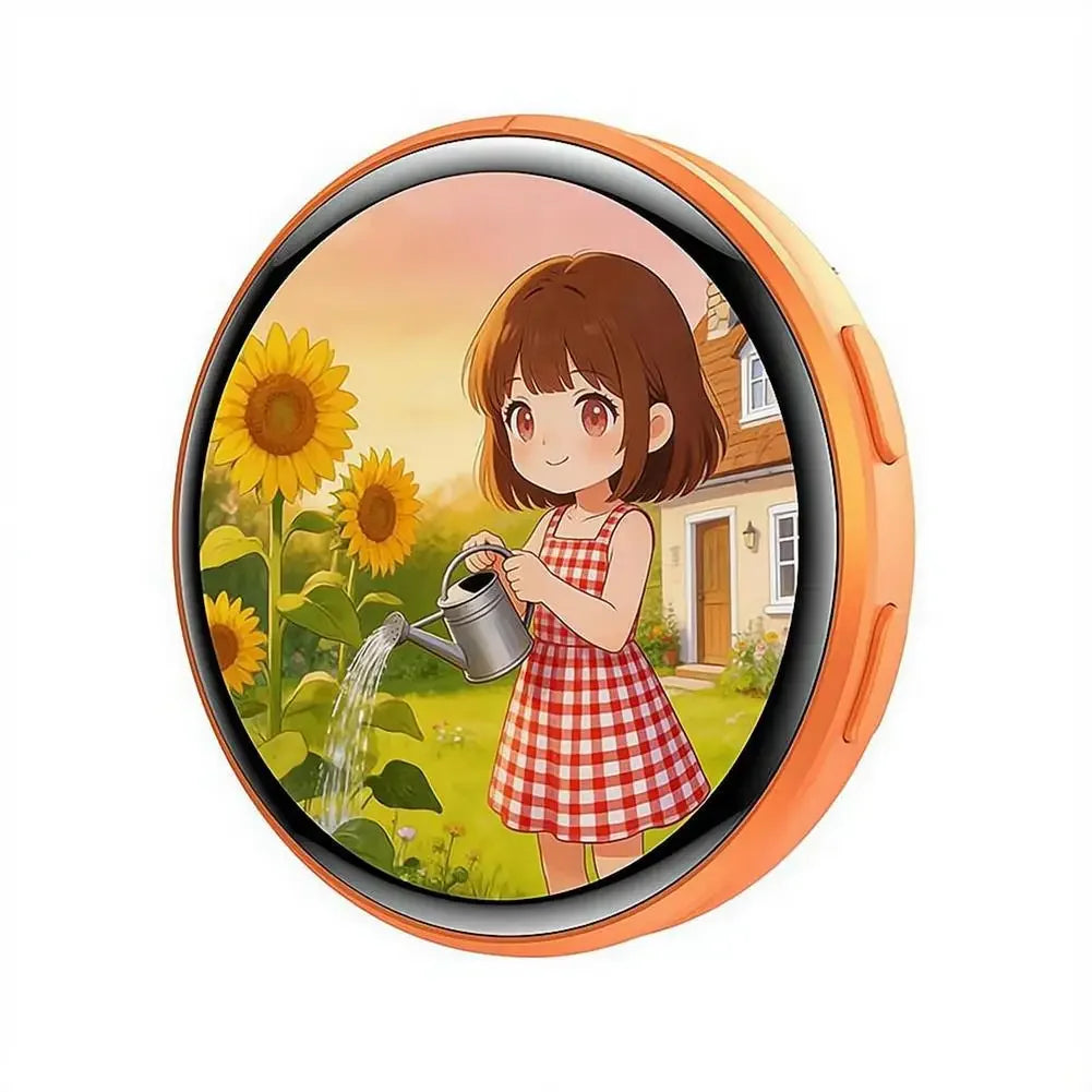 For Ebadge 1.50 Inch Electronic Bar Full Touch Electronic Badge Trendy Play Guzi Anime Badge Fashionable And Cool Standby Mode